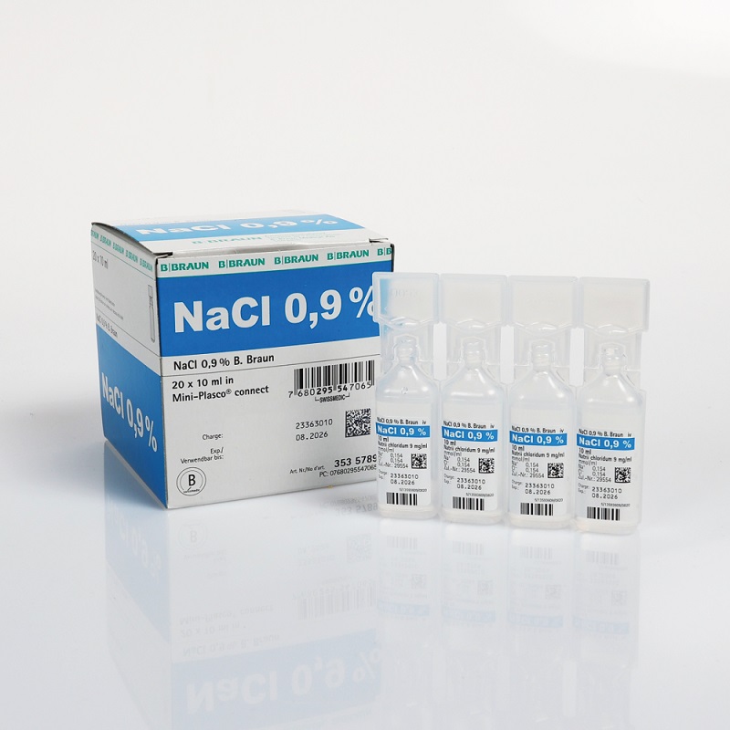 NaCl 0,9 % Mini-Plasco connect 20x10 ml
