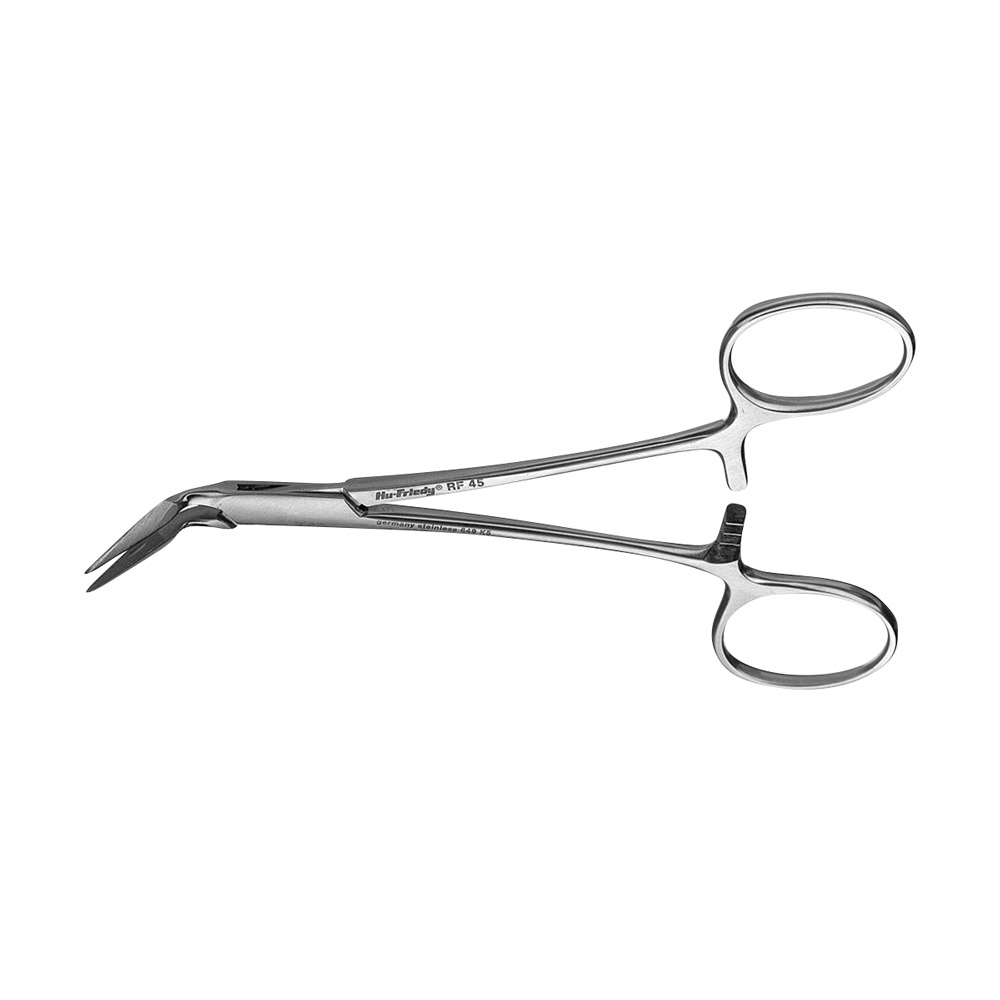 Pince à éclats radiculaires 45° 13,5 cm, pièce