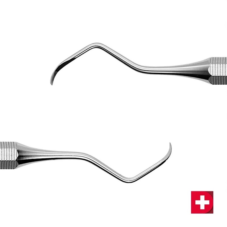 M23AS+ADEP grün/gelb Universal Kürette