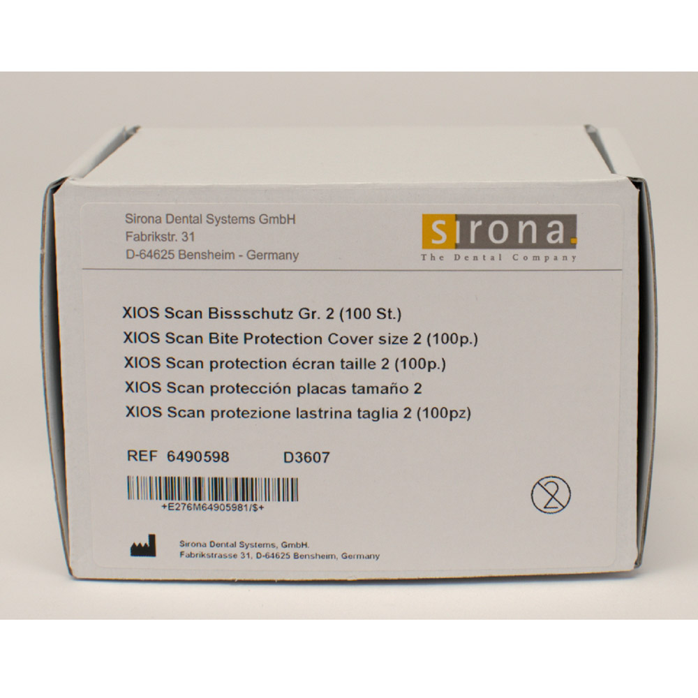 XIOS Protection de morsure taille 2, 100 pièces