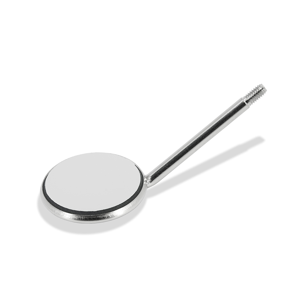 Mundspiegel TOPvision FS Rhodium 3 plan SS , 12 Stück