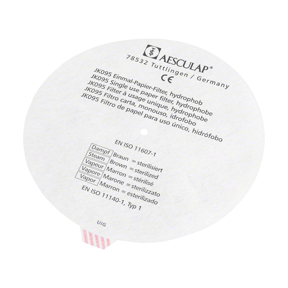Aesculap filtre papier JK095 100 pces