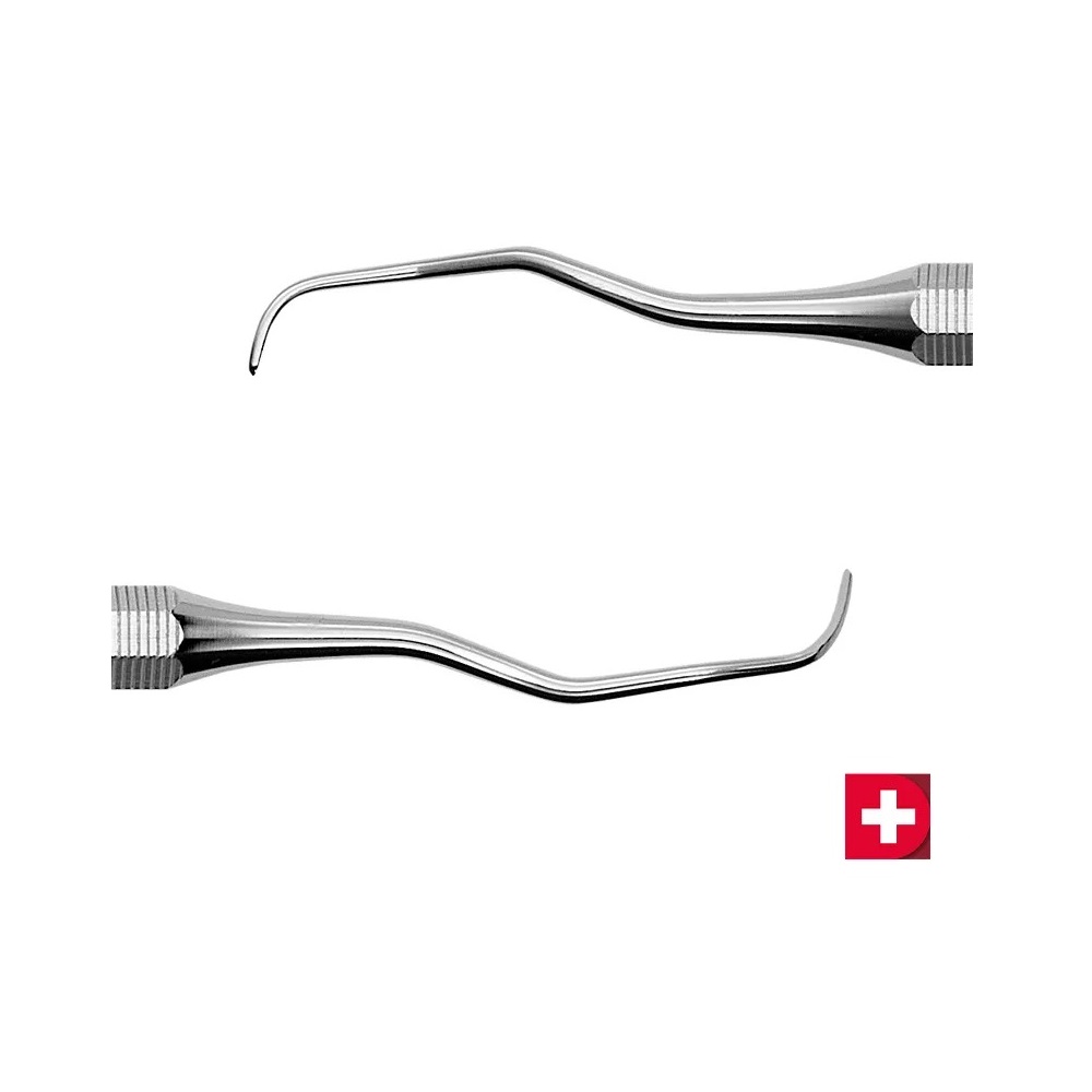Kürette Gracey Classic 11GC12 CLEANext rot, Stück