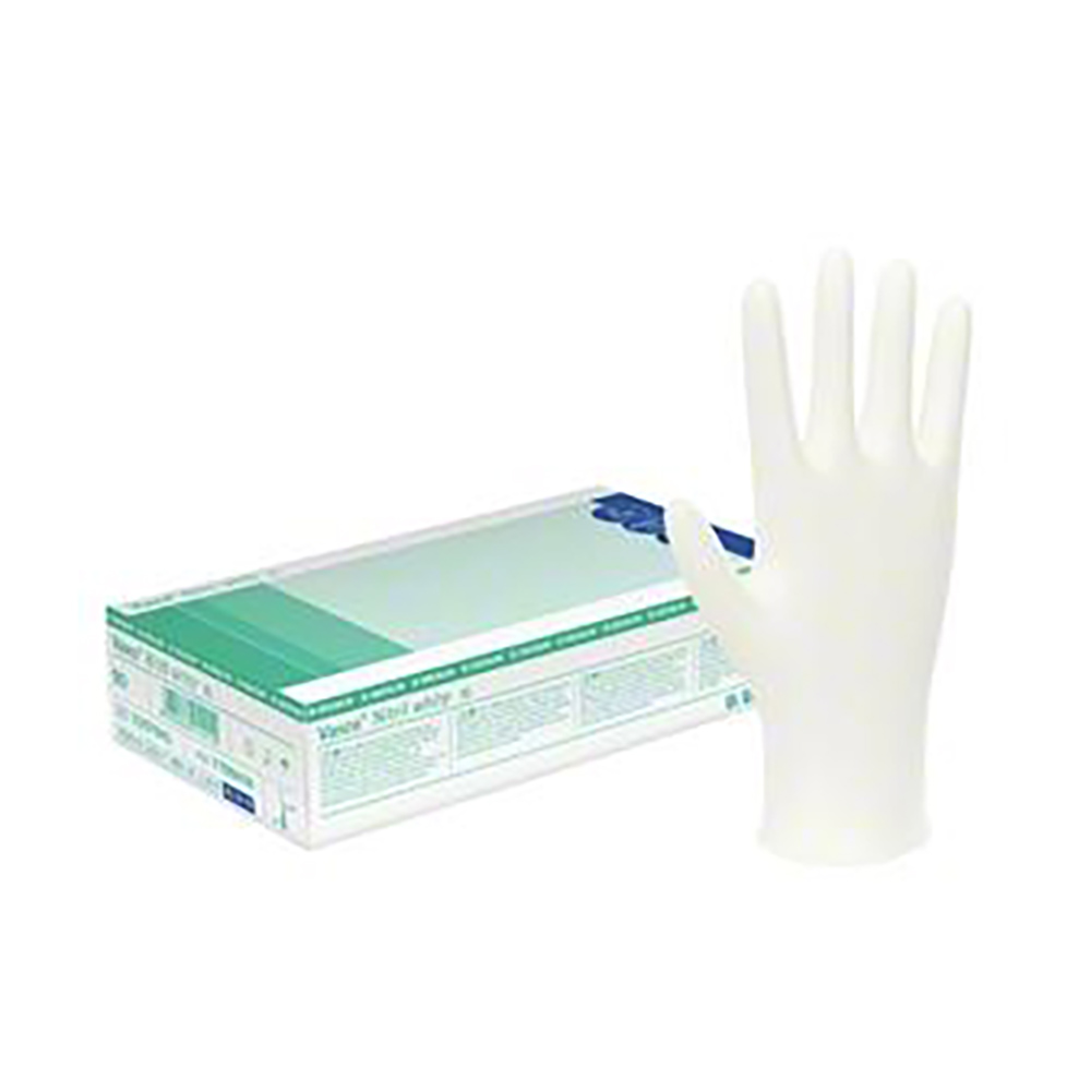 Gants Vasco Nitrile blancs Taille XS, 150 pièces
