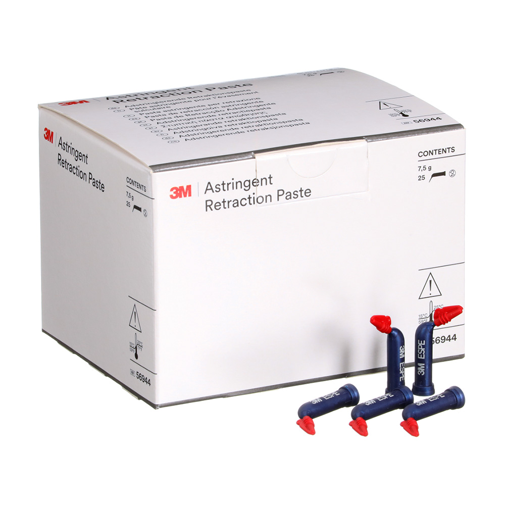 Pâte rétraction astringeant.cap 3M 25 pces