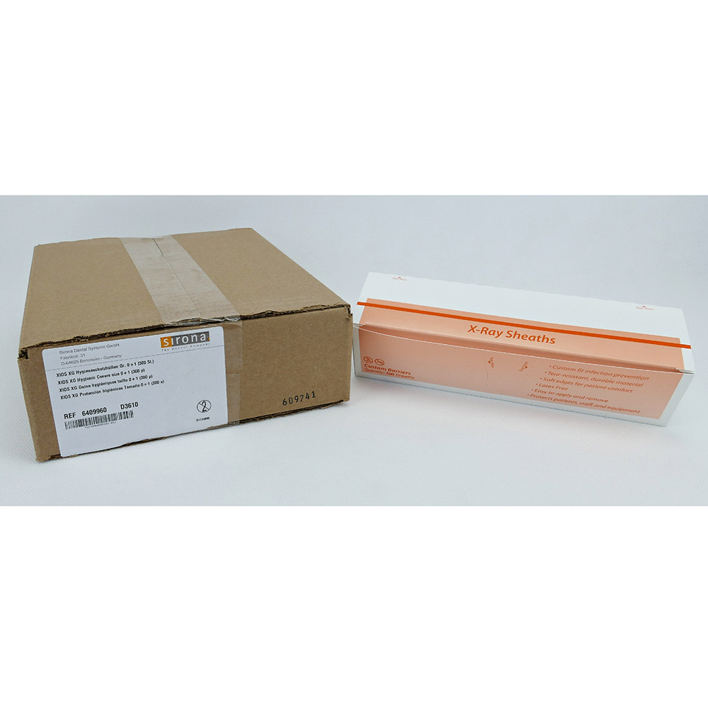 Gaine hygiéniques Xios XG taille 0/1 (300 pièces)
