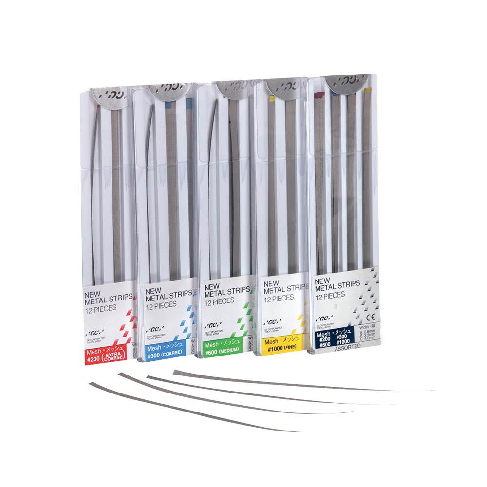 GC métal strips 200 rouge assortiment