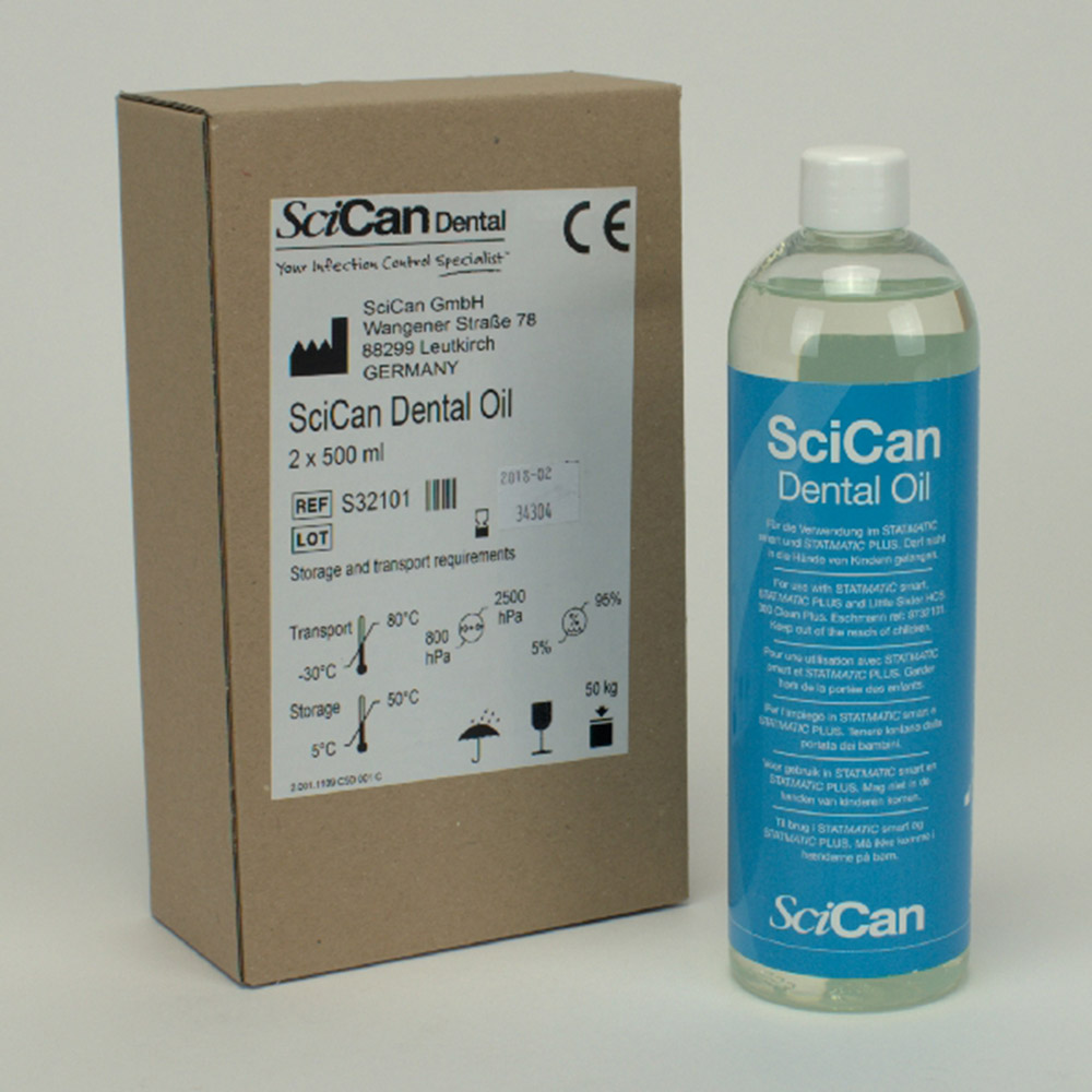 SciCan Statmatic plus l'huile 2x500 ml