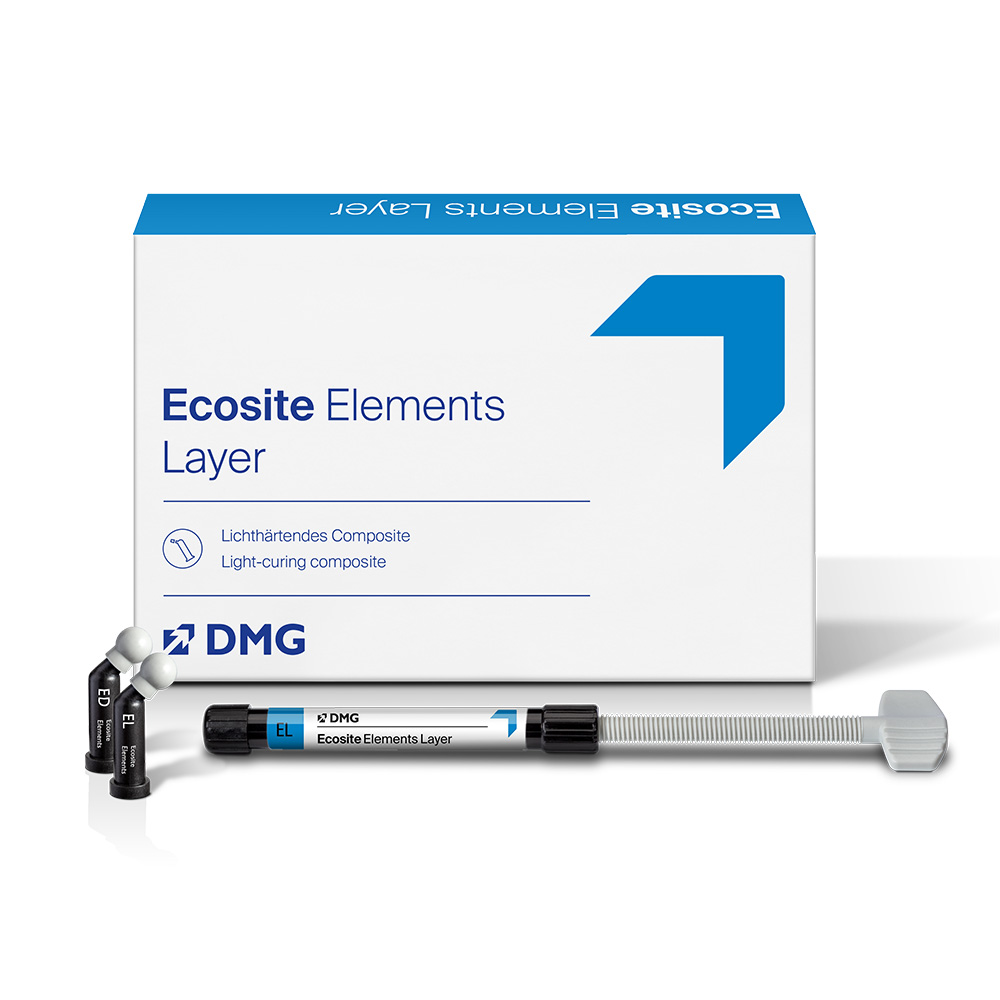 Ecosite Elements Layer ED Émail Foncé, 16 x 0,25 g Embouts