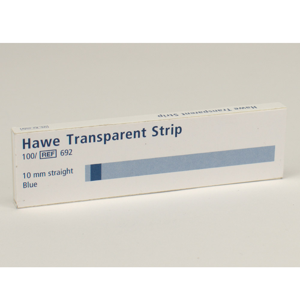Strips transparent 10mm 692 100 pces