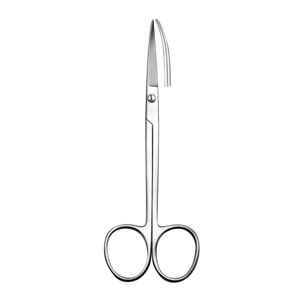 Ciseaux à gingivectomie 806D courbés dentelés, pièce
