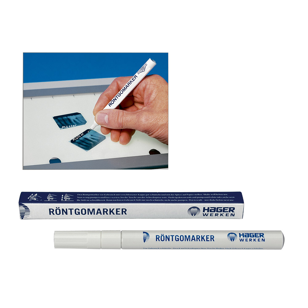 Röntgomarker, Stück