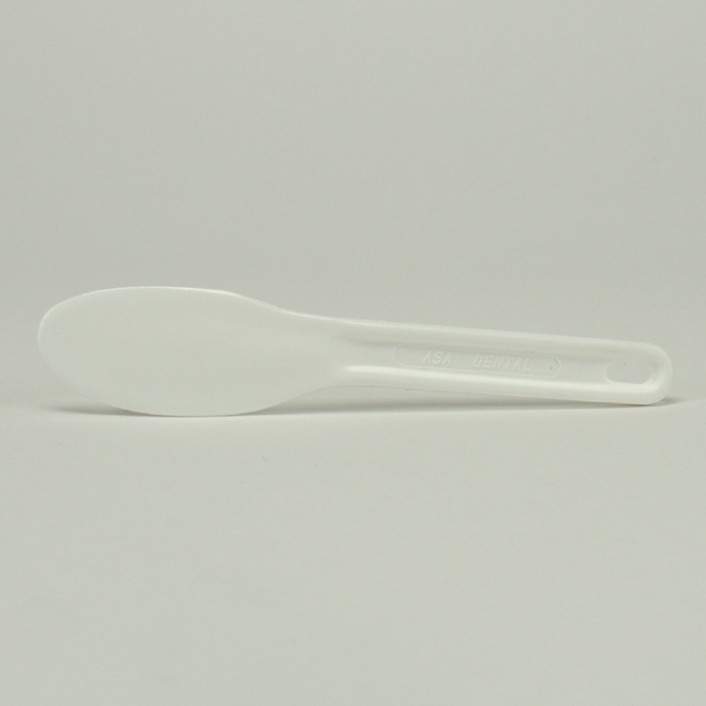 Plastikspatel flexibel weiß, Stück