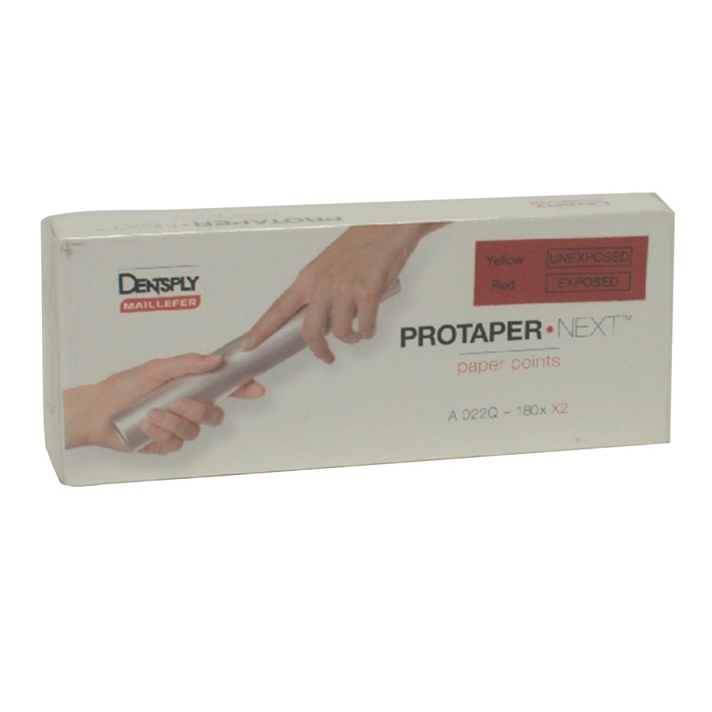 PROTAPER NEXT Pointes de papier X2, paquet de 180 pièces