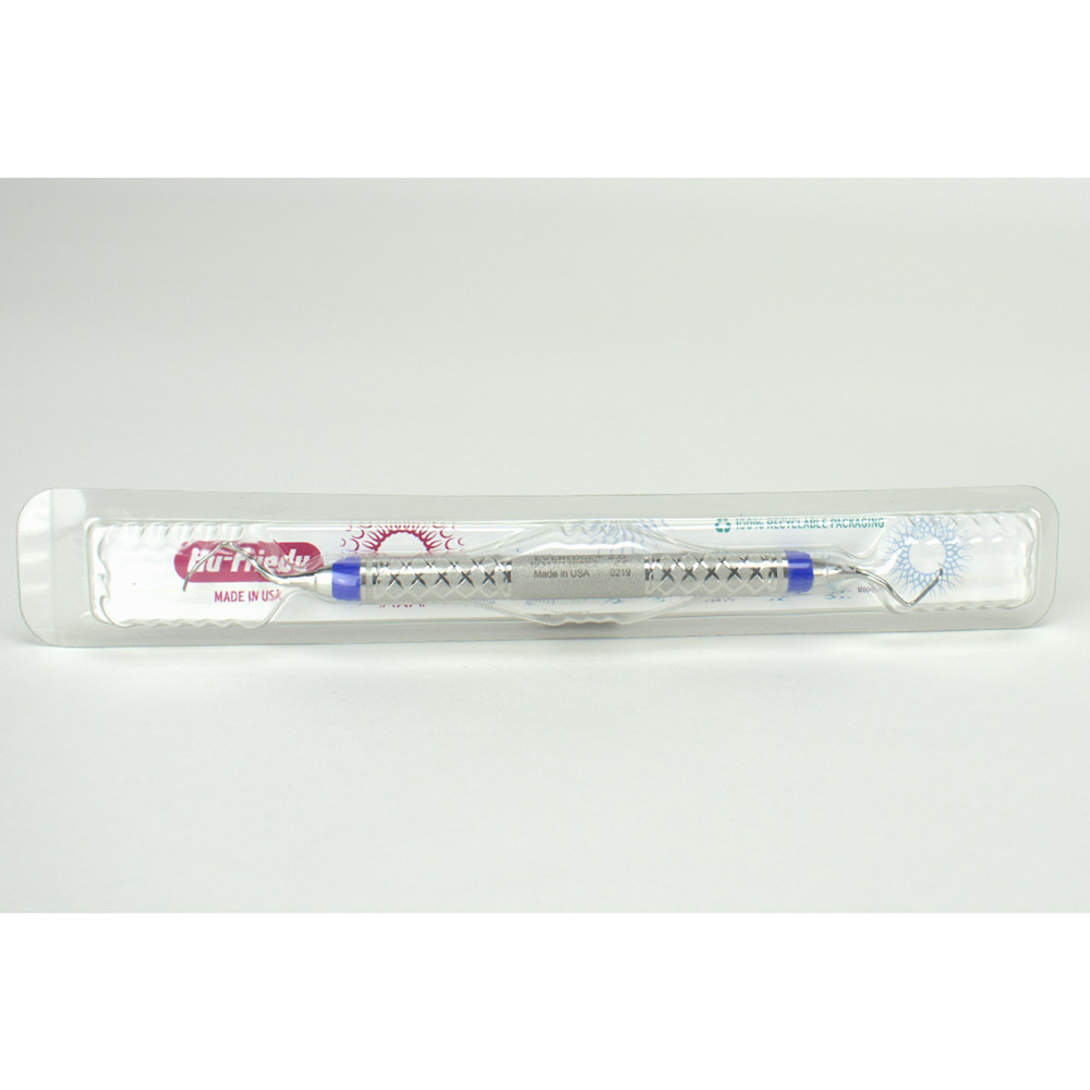 Curette Gracey #17/18 manche #9 distal bleu