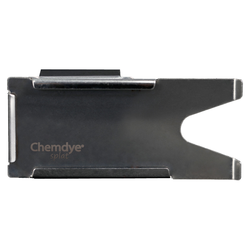 Verchromter, wiederverwendbarer Halter