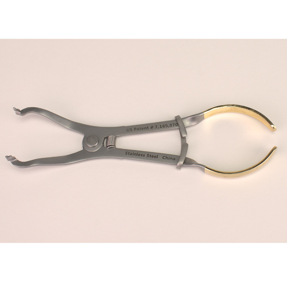 Forceps pour placement de l'aneau uni- versel Pour un placement sûr de l'anneau