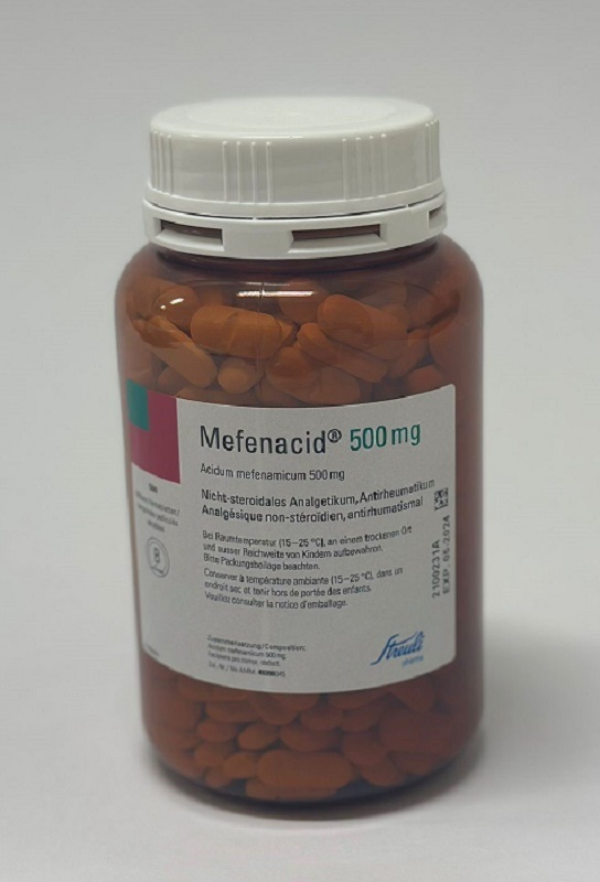 Méfénacide comprimés pelliculés 500 mg