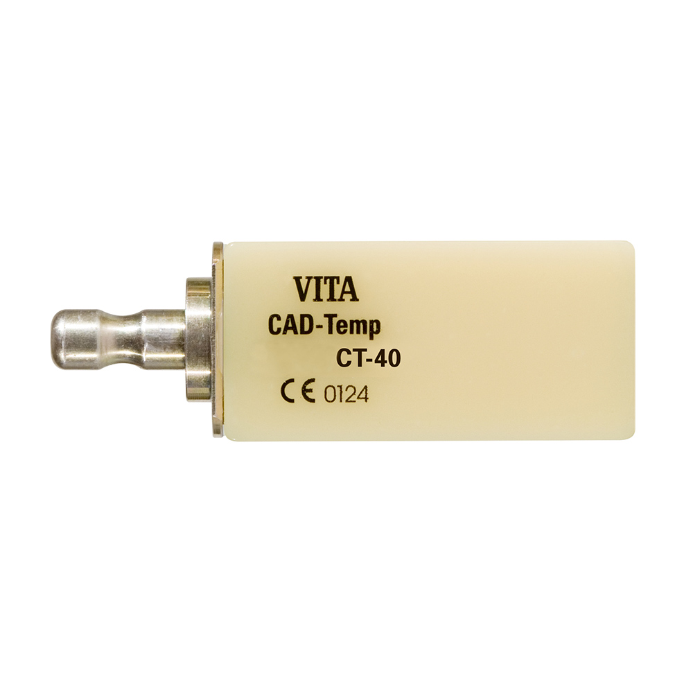 Vita CAD-Temp Monocolor 1M2T CT-40, 2 pièces