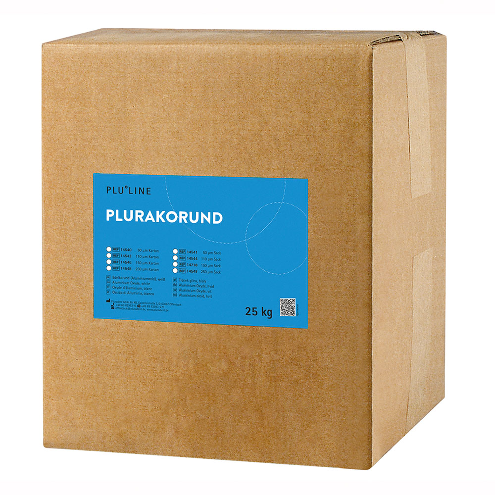 Plurakorund Strahlmittel 150 my, 25 kg
