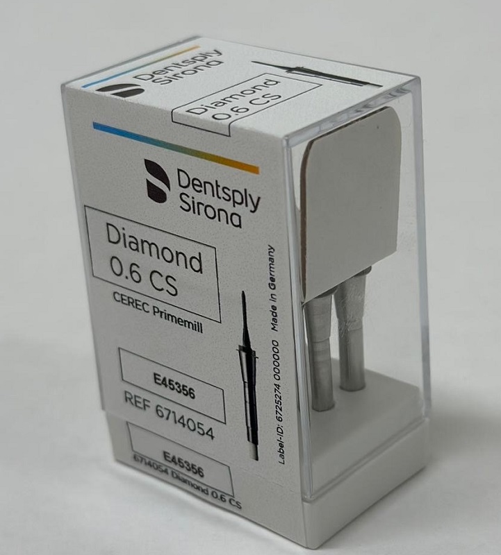 Cerec Primemill Diamant 0,6 CS, 6 pièces