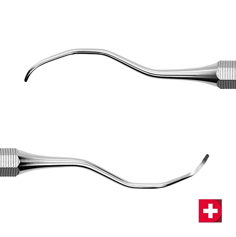 Kürette Gracey lang 11 GL 12 rot Adep, Stück