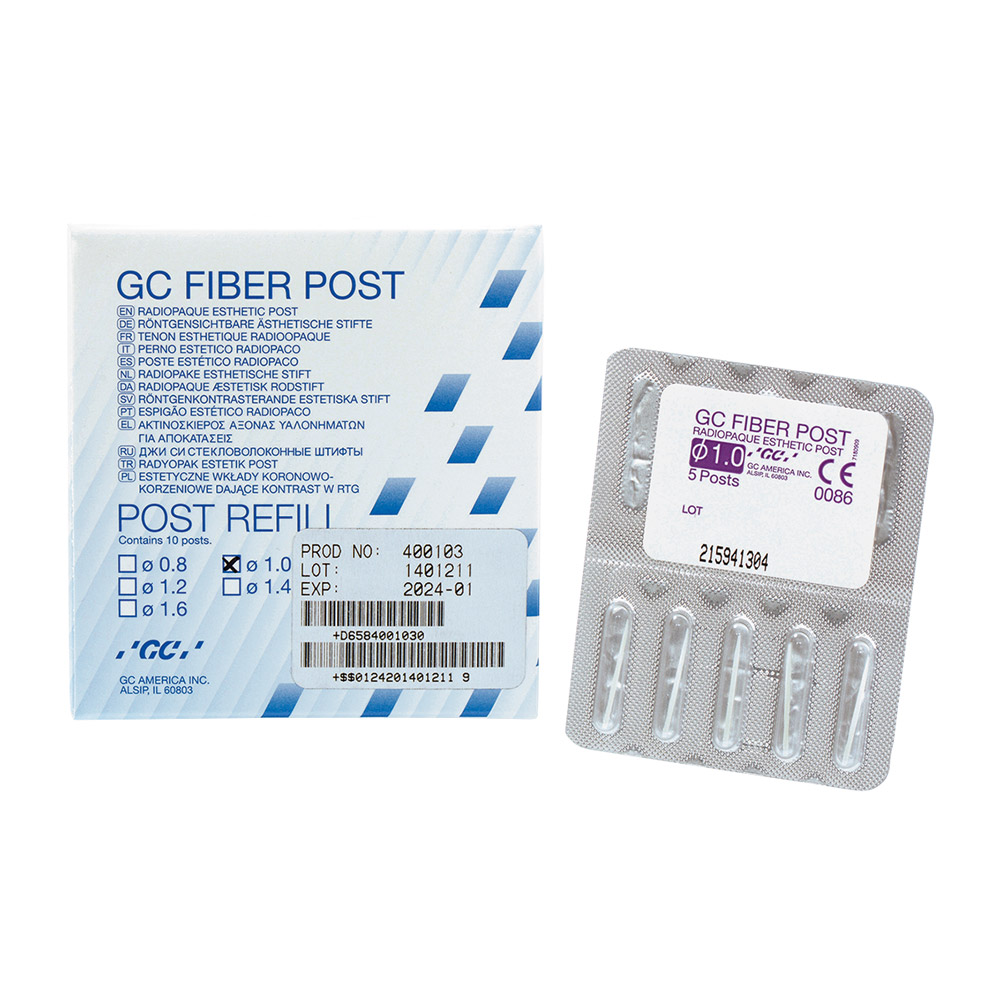Tenons en fibre 1,0 mm, lot de 10 pièces