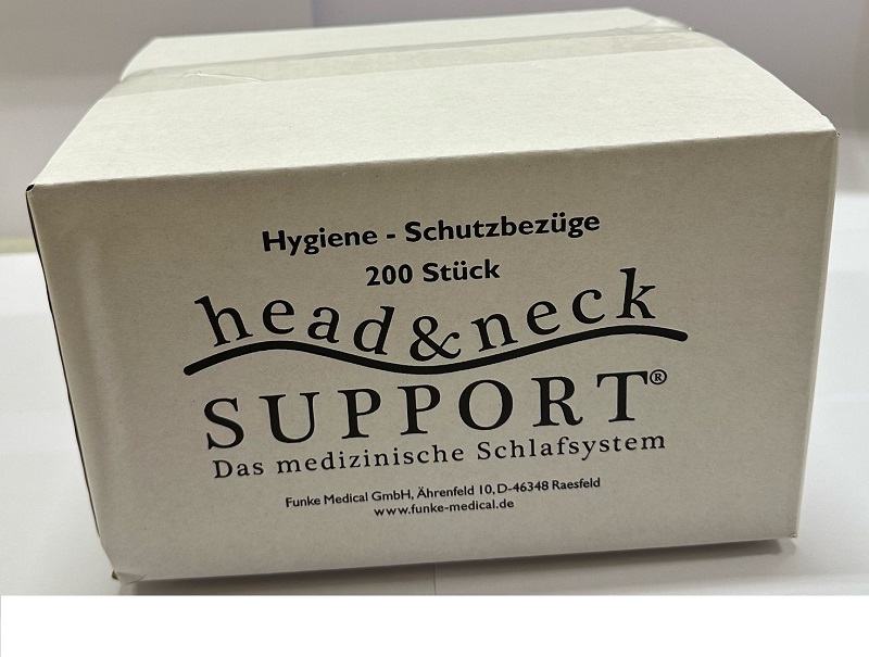 Head+Neck E-Kopfschutzbezüge weiß 200St