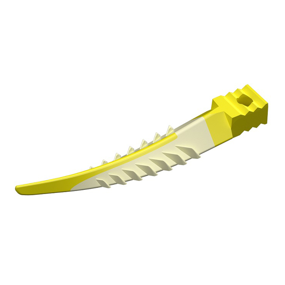 Cale Strata-G Wedge petite jaune, 100 pièces