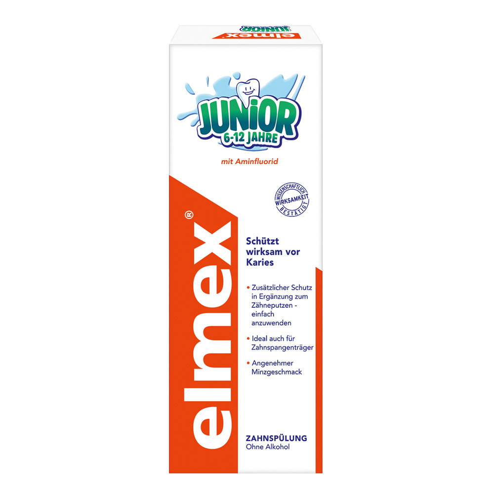 Elmex Junior Zahnspülung, 400 ml