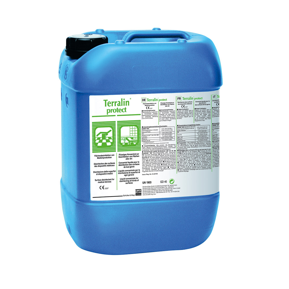 TERRALIN Protect désinfectant surfaces bidon 5 lt