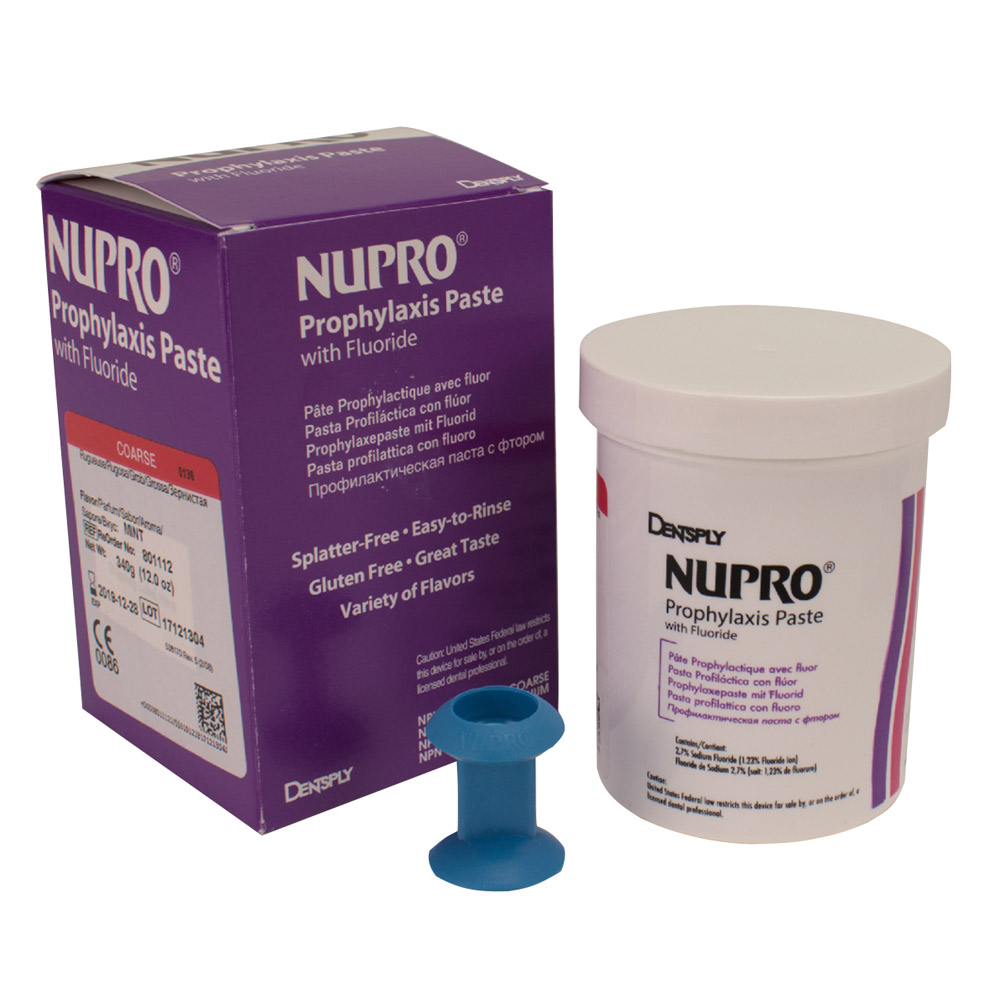 Nupro coarse avec fluor menthe pot 340gr