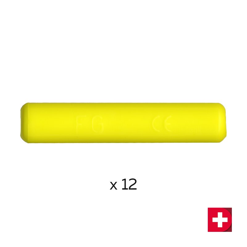 Manchon d'instrument Deppeler jaune