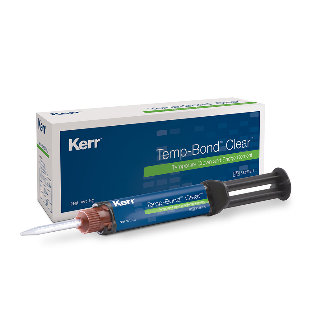 Temp Bond clear Automix, 6 g Spritze