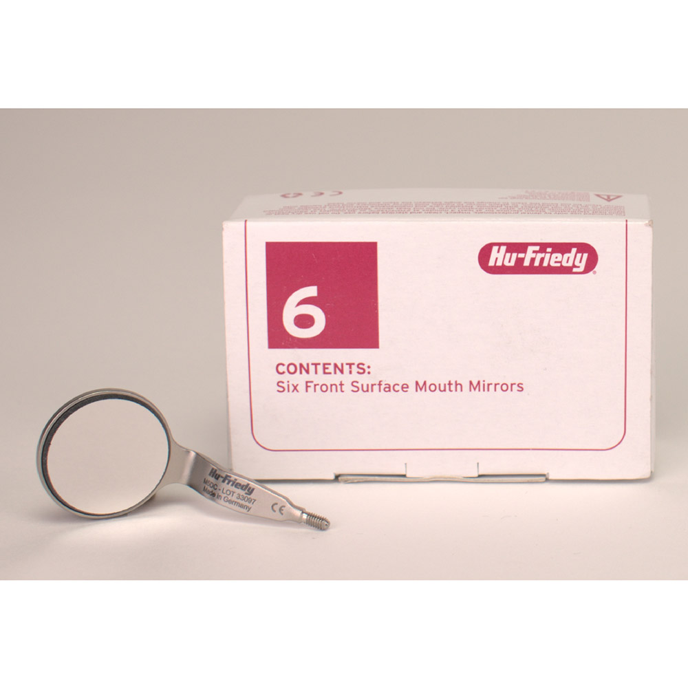 Miroir buccal 5 double filetage EU, 6 pièces