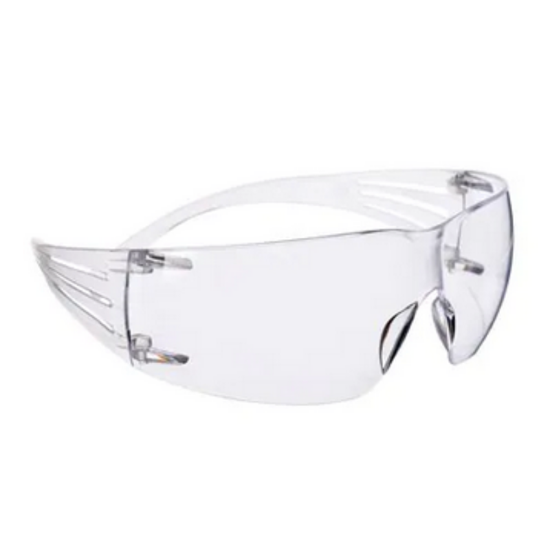 3M® SecureFit® 200 Lunettes de protection, branches transparentes, revêtement anti-rayures/anti-buée, verre clair, SF201AF