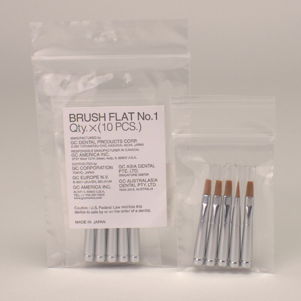 GC GRADIA BRUSH FLAT NR.1 PA/10