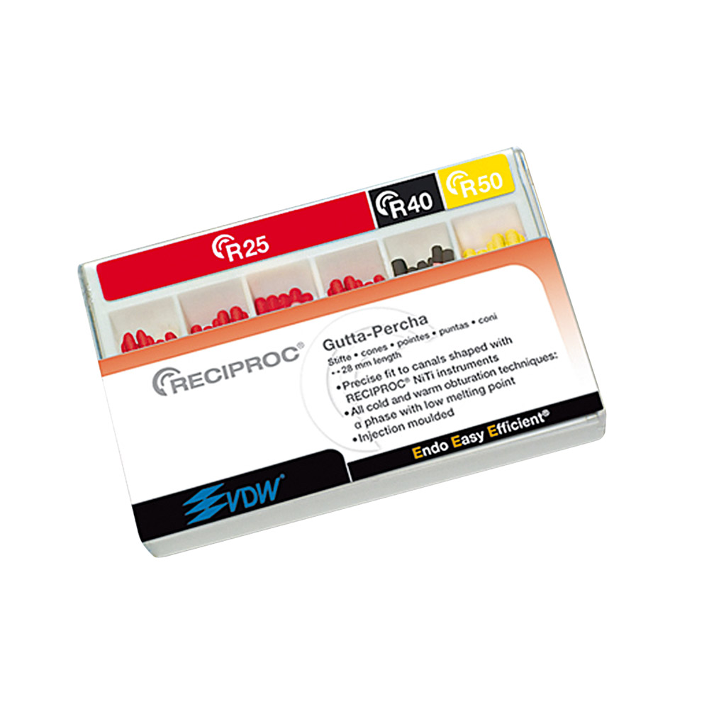 Reciproc Guttaperchastifte R40, 60 Stück