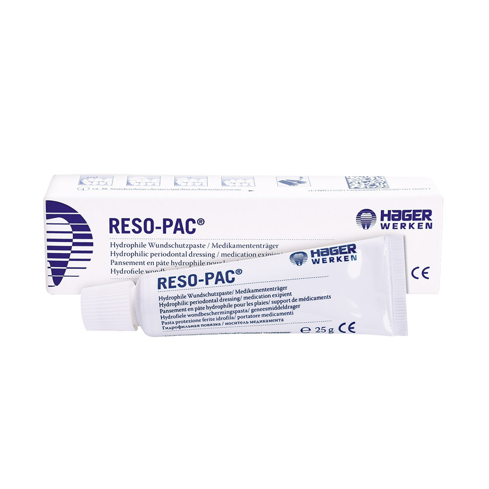 Reso-Pac Zahnfleischverband, 5 x 25 g Tube