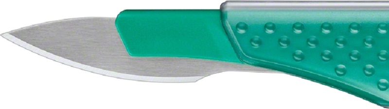 Scalpel de sécurité en acier au carbone