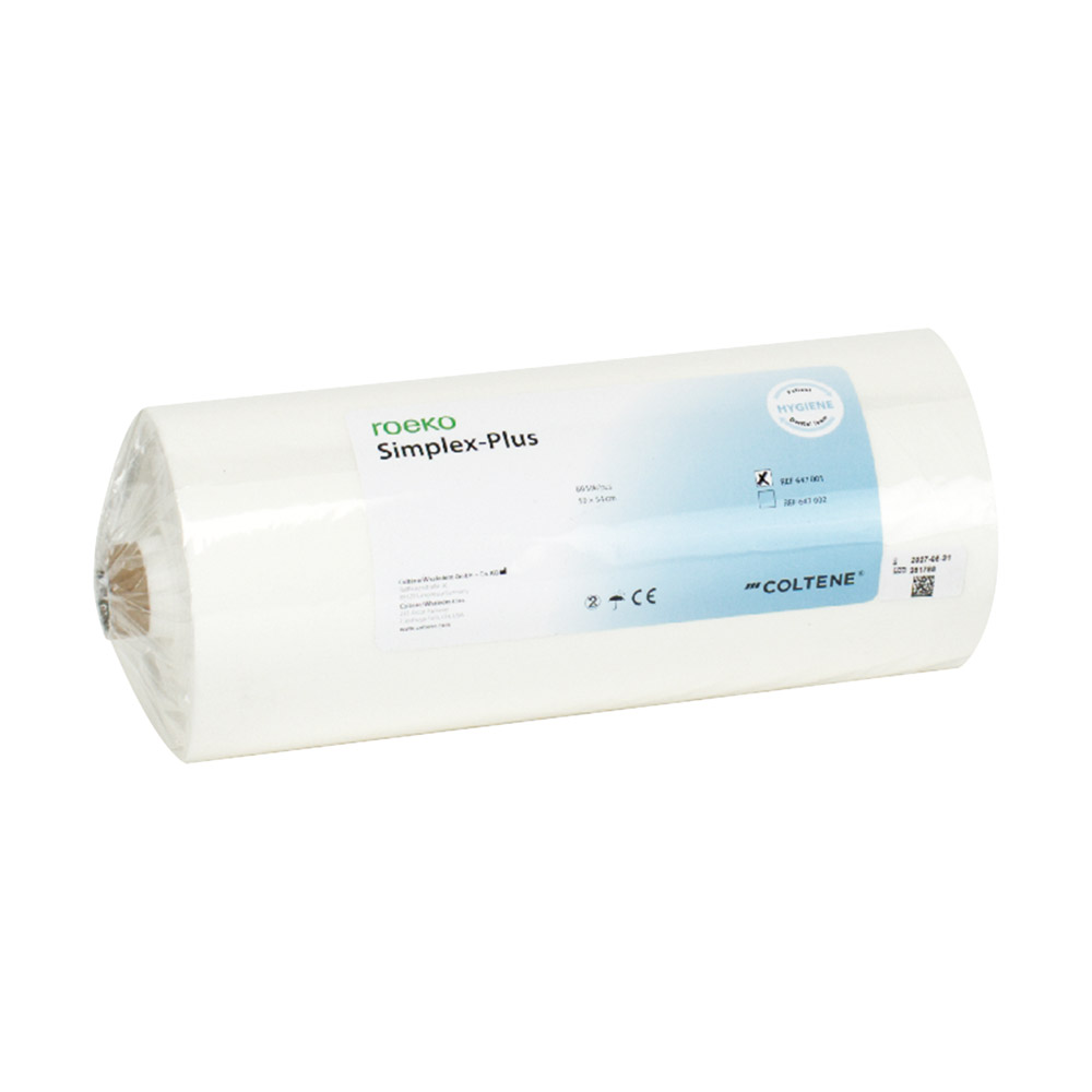 Simplex plus tablies blanc 80 pces roul.