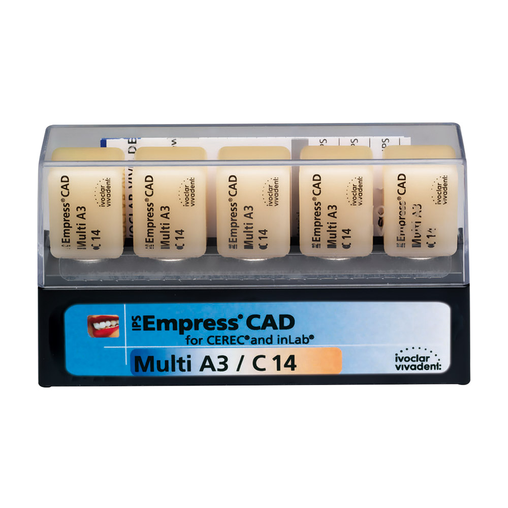 IPS Empress CAD Cerec/inLab Multi A2/C14 5 pces