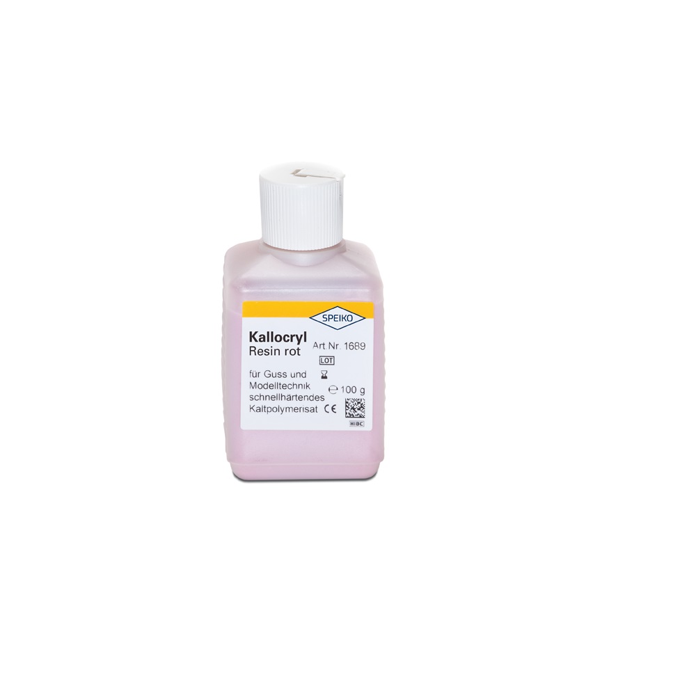 Kallocryl Resin rot Pulver 100g