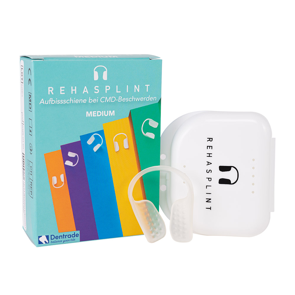 RehaSplint medium 50 Shore A transparent, pièce