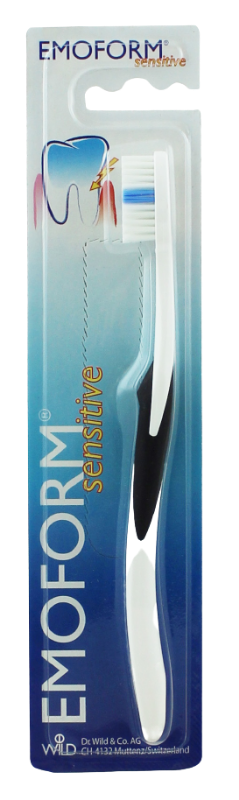 Brosse Emoform, manche en plastique