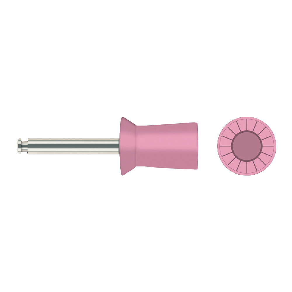 Prophy-Cup Latch-Type 9007 pink, 30 Stück