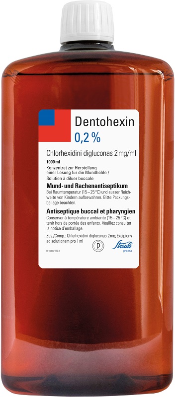 Dentohexin 0.2 %, 1 L Flasche