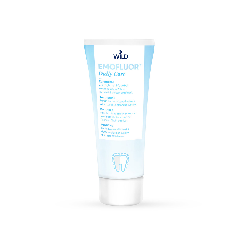 Emofluor Daily Care, Zahnpasta, 75 ml Tube