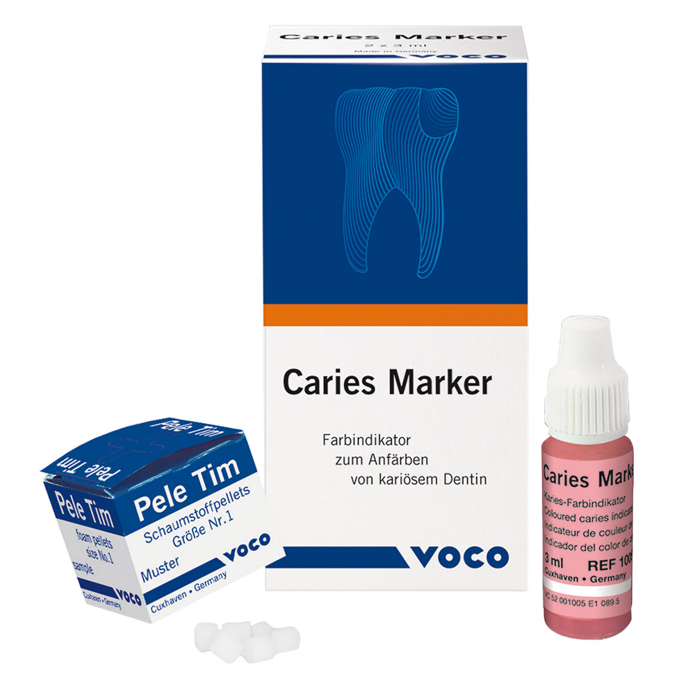 Liquide marqueur de caries, 2 x 3 ml