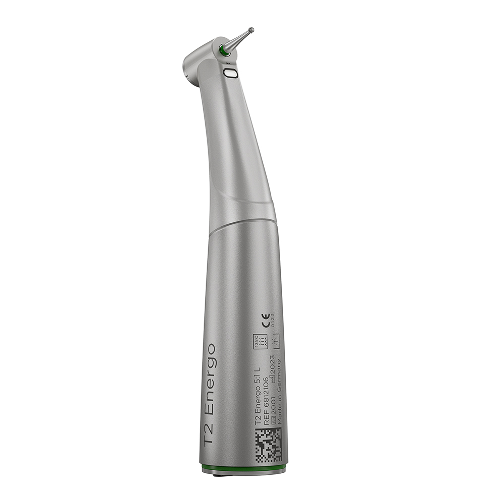Pièce à main angulaire T2 Energo 5:1 L vert, pièce
